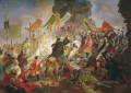 Asedio de pskov por el rey polaco Stefan Batory en 1581 1843 Karl Bryullov